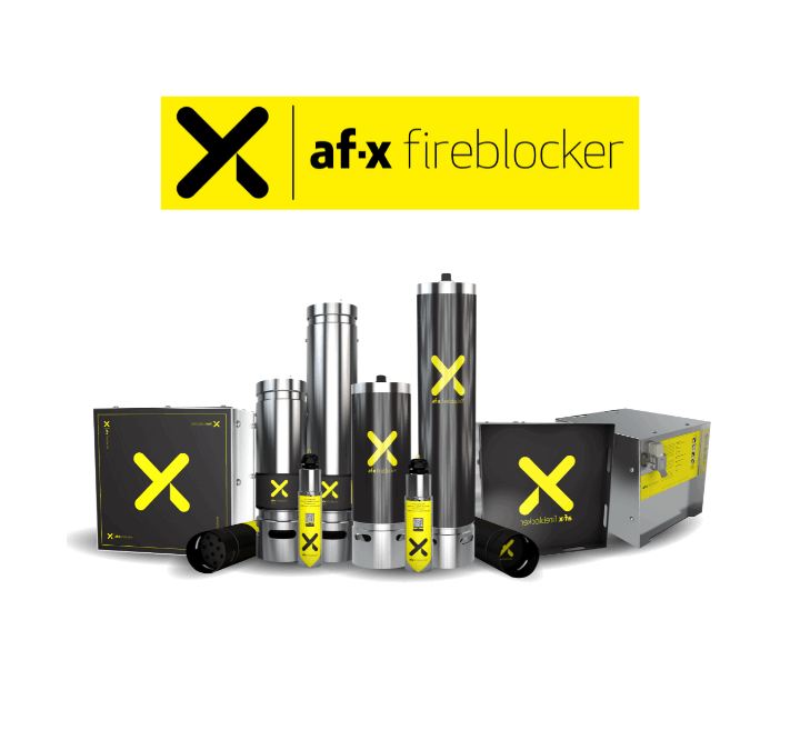 AF-X Fireblocker | Supresión de Incendio por Aerosol Seco Condensado