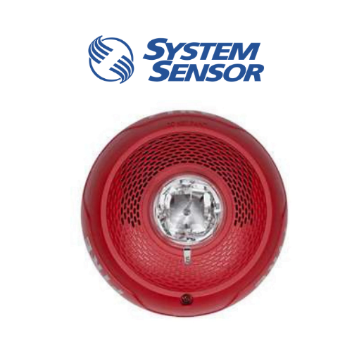 SPSCWL-CLR SYSTEM SENSOR | Parlante audio c/ luz estrobo