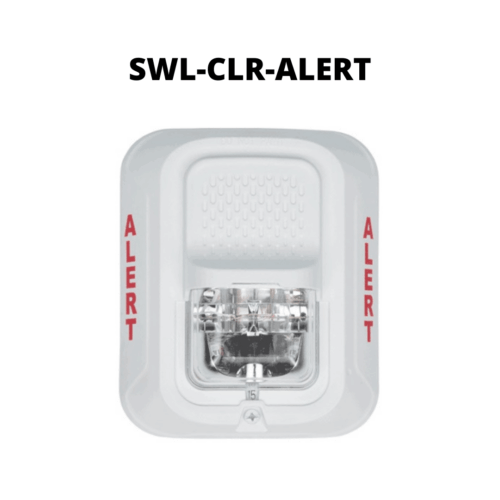SPSCWL-CLR SYSTEM SENSOR | Parlante audio c/ luz estrobo - Imagen 3
